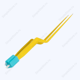 Пинцет коагуляционный биполярный байонетный, с ирригацией, Hoboat ZKN-3J, длина 205 мм, кончики прямые 0,5 мм