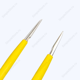 Пинцет коагуляционный биполярный байонетный, с ирригацией, Hoboat ZKN-3J, длина 205 мм, кончики прямые 0,5 мм